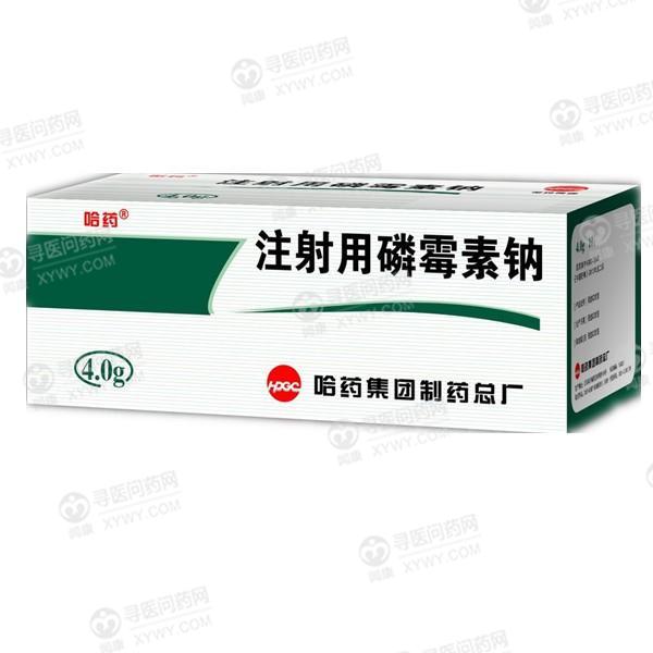 【哈药 注射用磷霉素钠(注射用磷霉素钠)】说明书_ 用