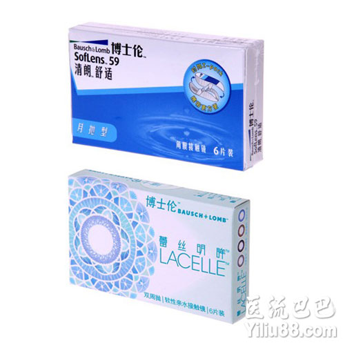 博士伦 博士伦隐形眼镜的历史比较悠久,是最先进入市场的...