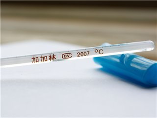 加加林玻璃体温计（小号） 温度计